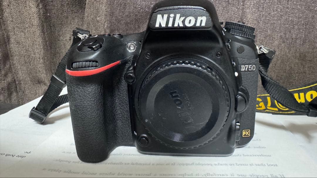 Nikon D750＋24-85mm シャッター少 9500回