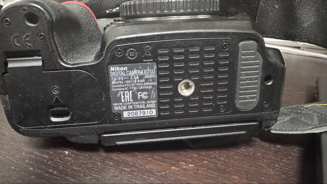 Nikon D750＋24-85mm シャッター少 9500回