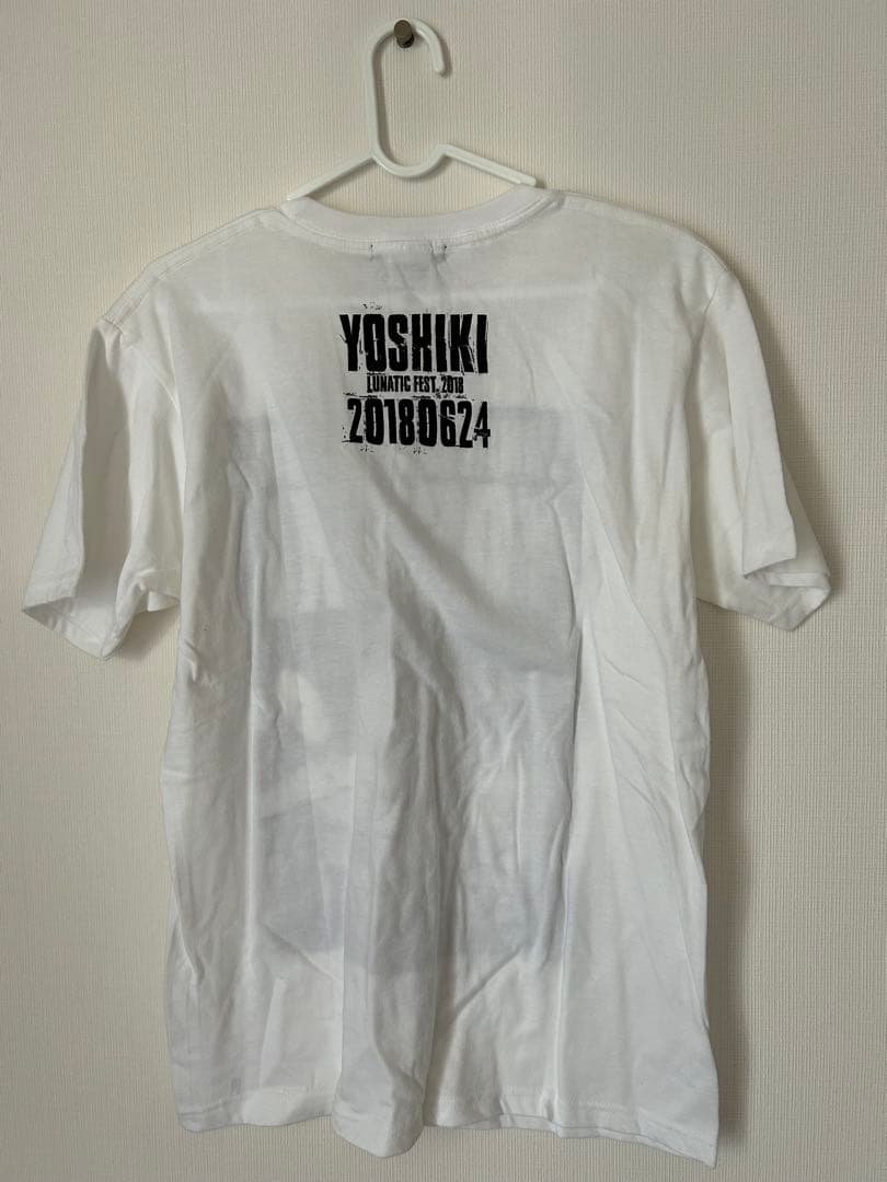 未使用　YOSHIKI LUNATIC FEST. 2018 Tシャツ