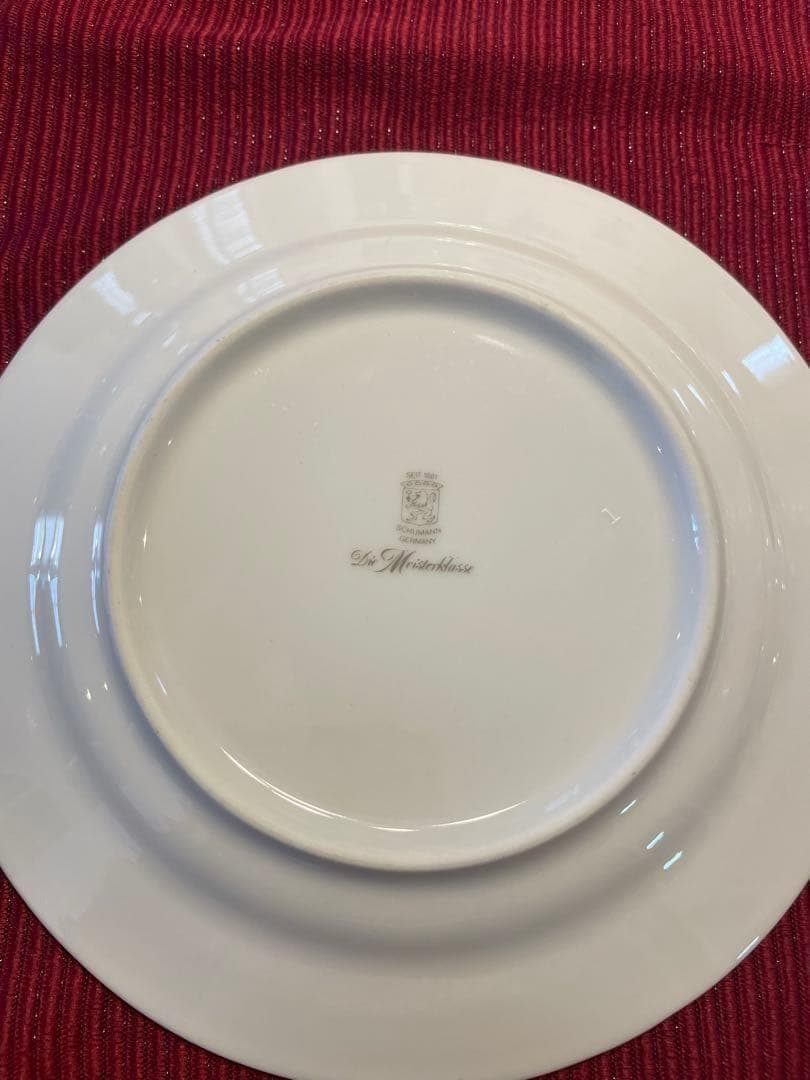 【美品】ドレスデンフラワー シューマンババリア プレート 4枚セット