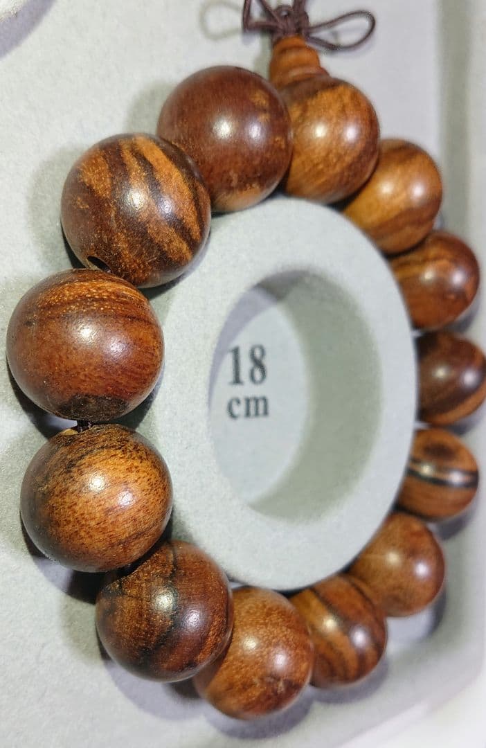 希少カンボジア産 黄熟香ブレス18mm