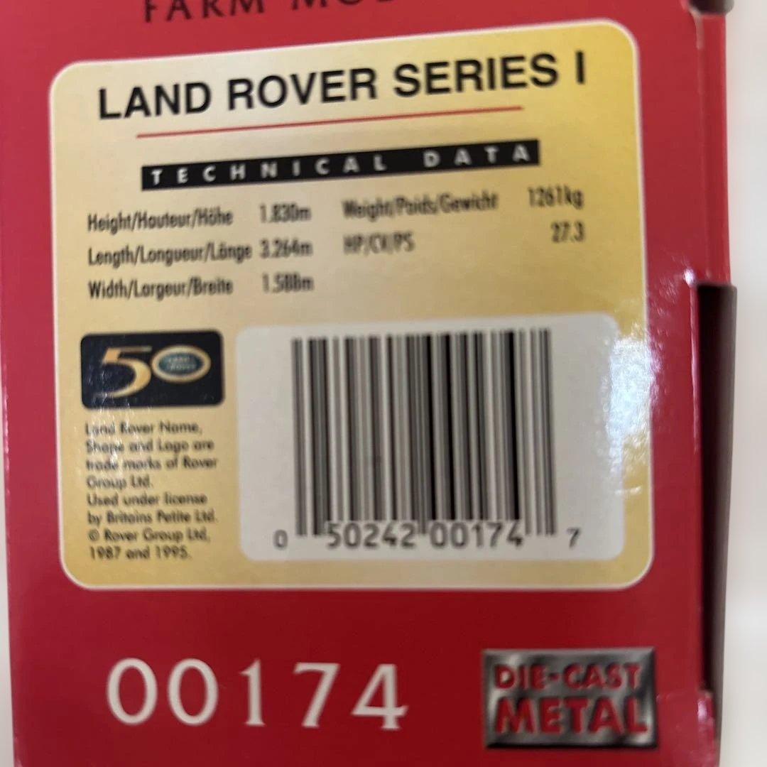 BRITAINSの高級ラインの忠実再現車 LAND ROVER　 シリーズ1