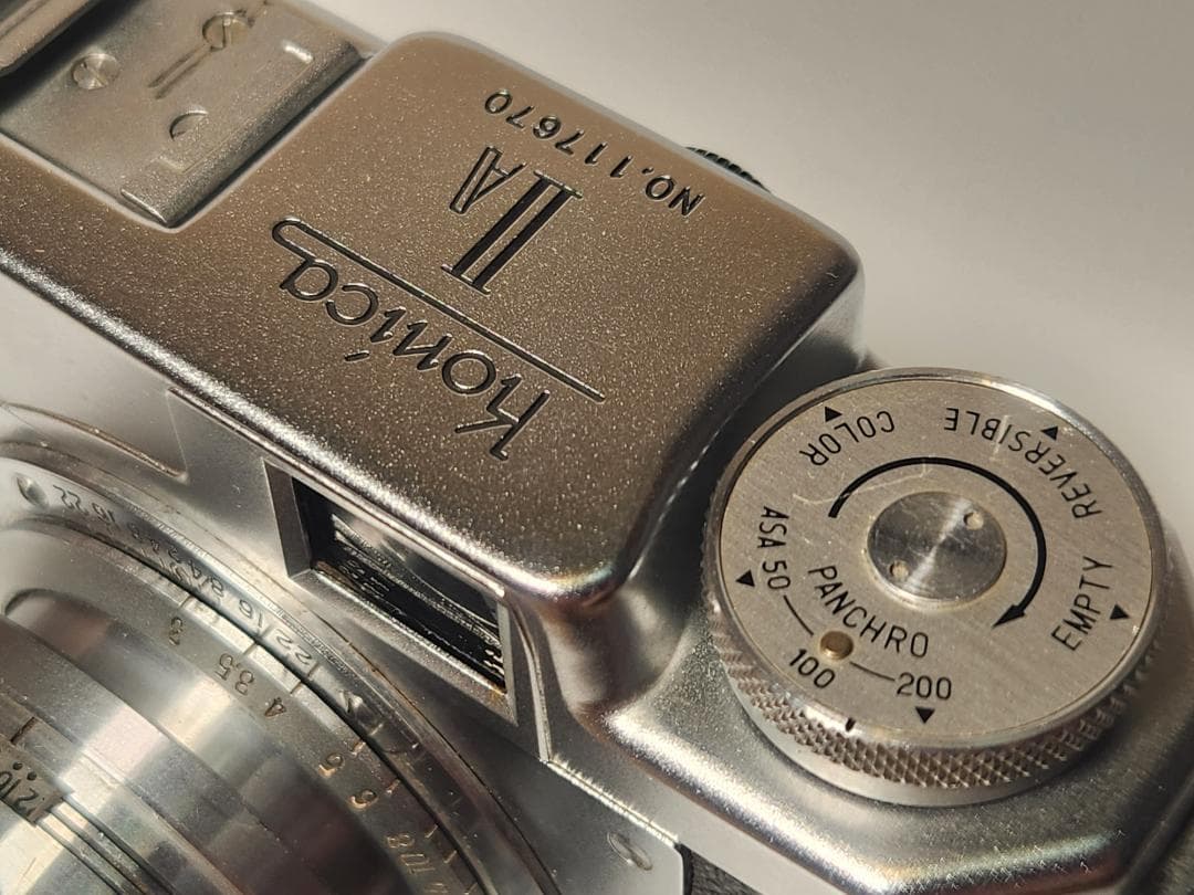 KONICA IIA Hexanon 48mm F2 レンジファインダーカメラ