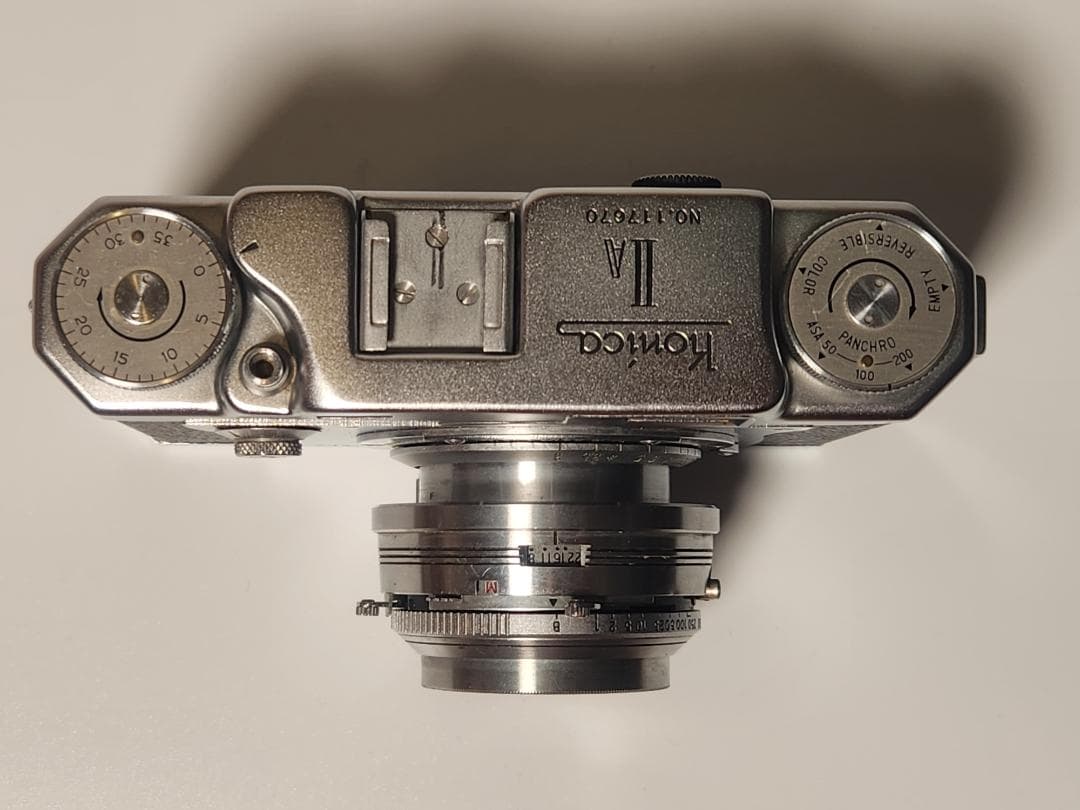 KONICA IIA Hexanon 48mm F2 レンジファインダーカメラ