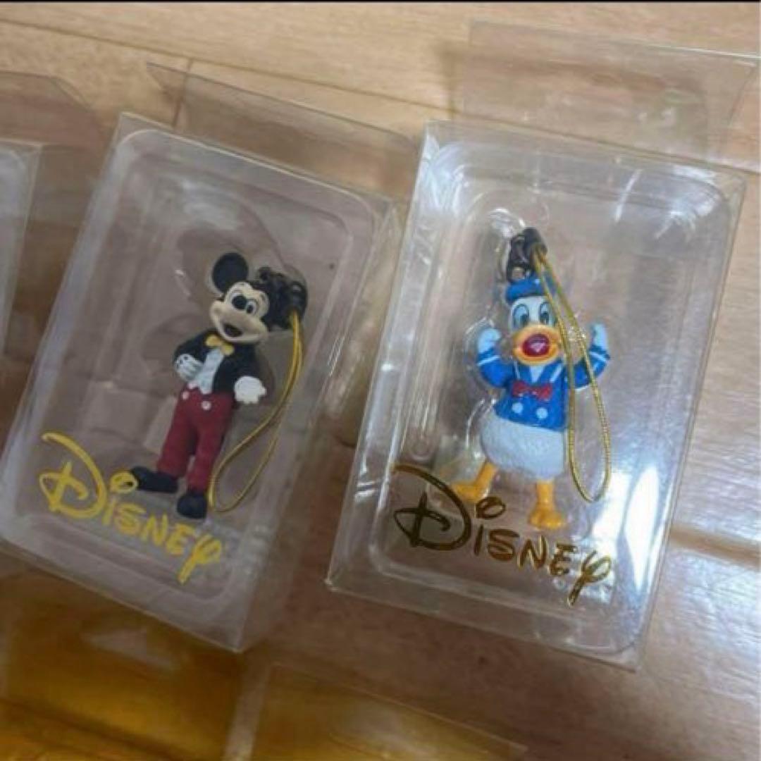 ヴィンテージ　ディズニーキャラクター　ストラップフィギュア　8体セット　レア