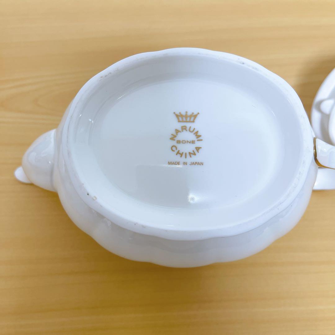 【美品】NARUMI　ナルミ　ミラノ ボーンチャイナ　ティーポット　箱付き