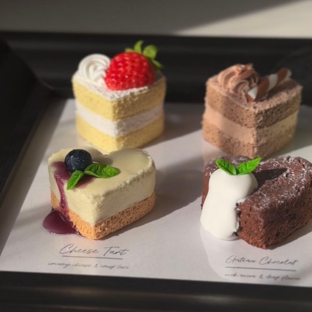 【Valentine collection】６種のハートケーキフレーム
