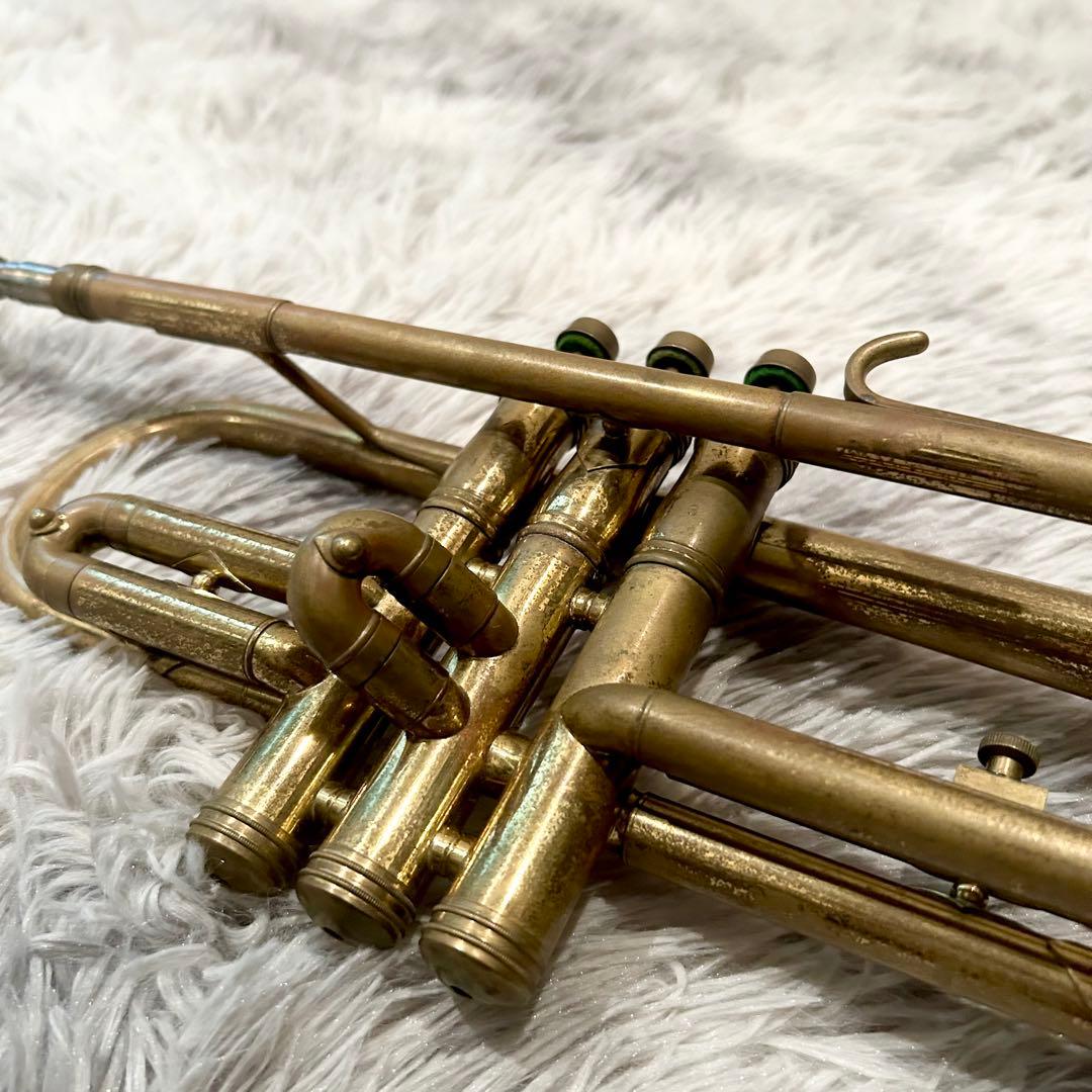 Nikkan Tokyo ゴールド トランペット本体 エッチングデザイン