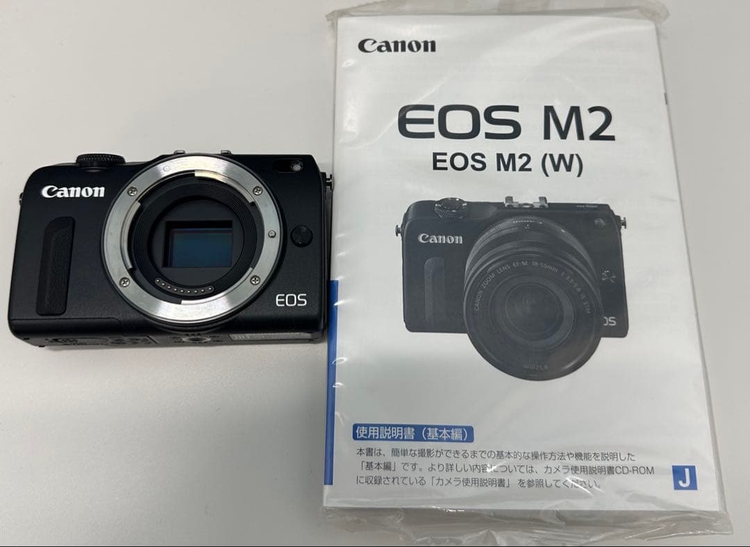 美品　Canon EOS M2 ミラーレス一眼　本体のみ