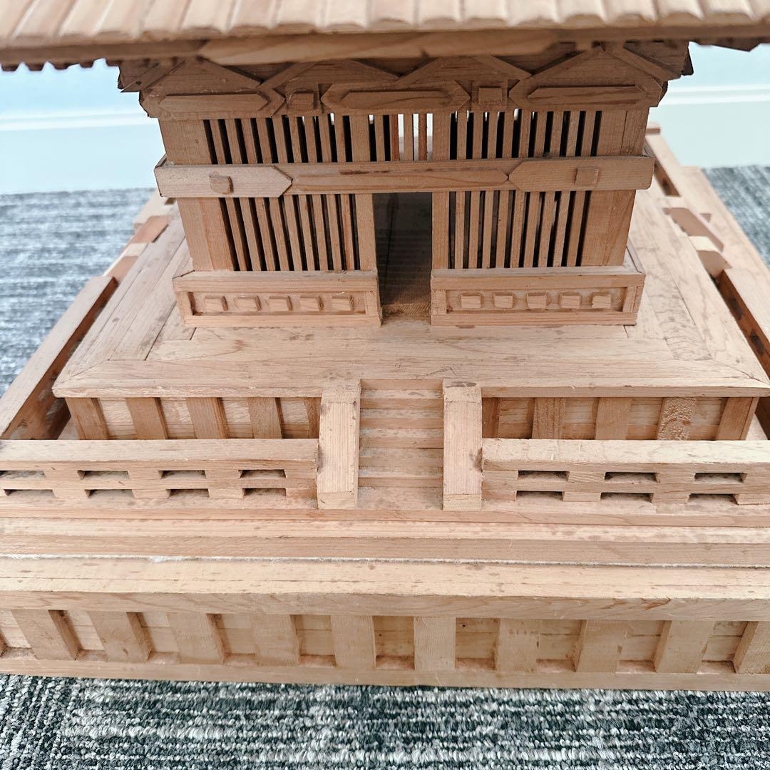 希少 模型 五重塔 約 1/45スケール 120cm レア 送料込 たのメル敏