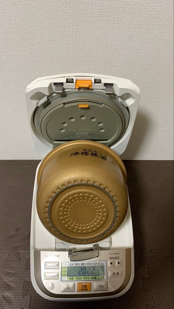 HITACHI RZ-TS105M 5.5合炊き IHジャー炊飯器2023年製