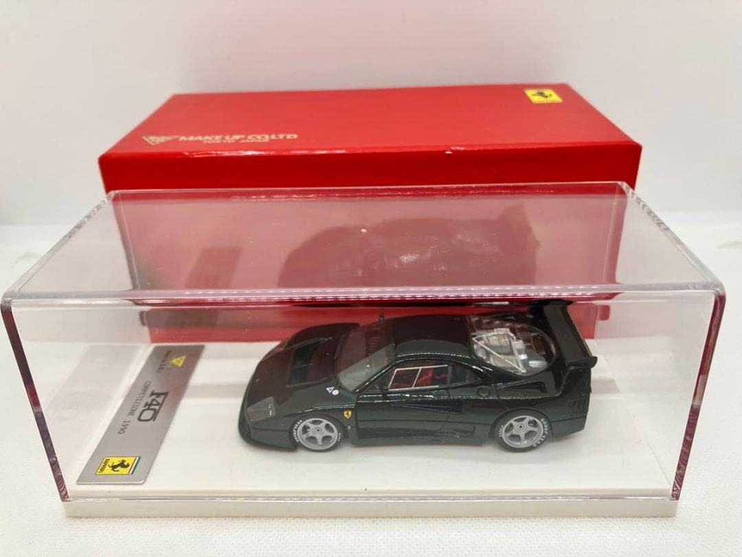 ★1/43★フェラーリ F40 コンペティツィオーネ★ブラック★メイクアップ★