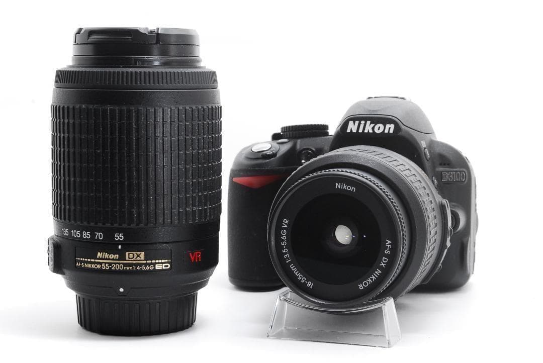【初心者サポート】Nikon D3100 ダブルレンズセット