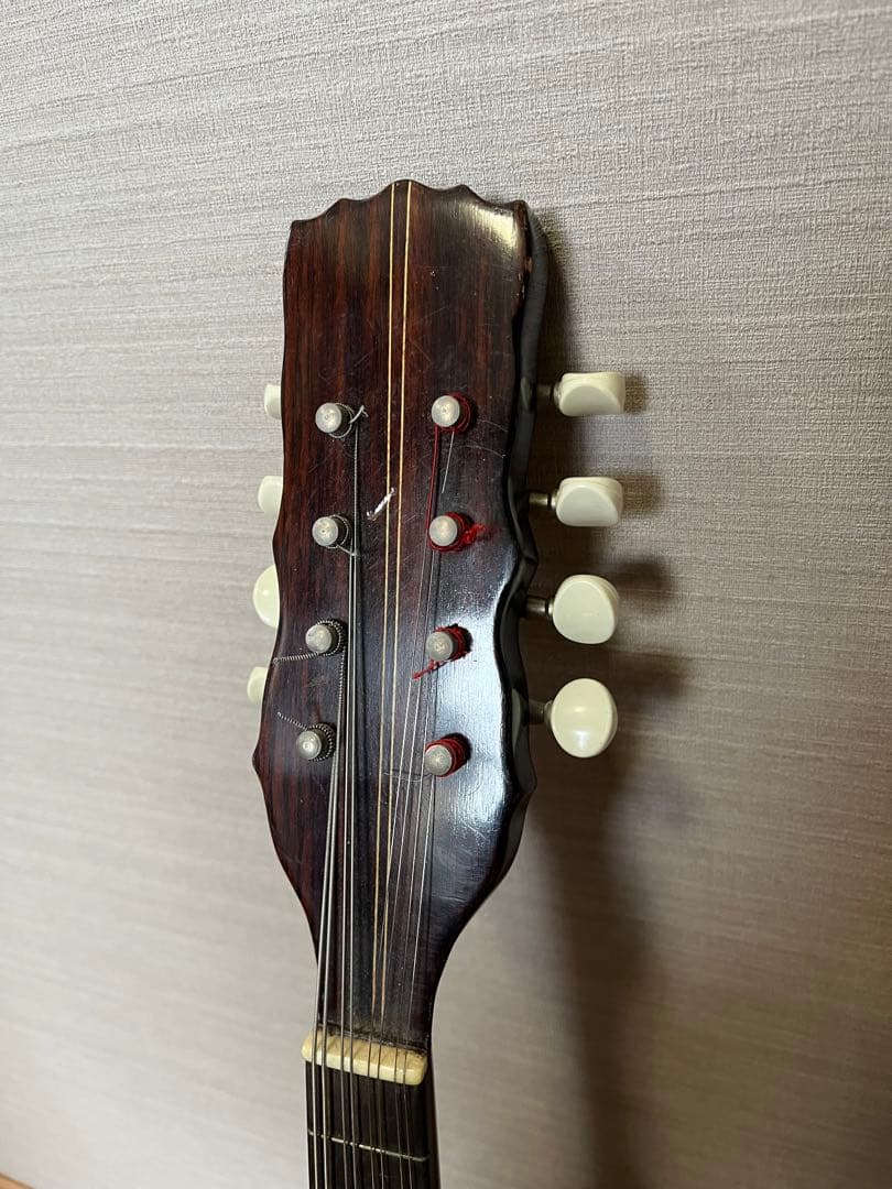 中古 マンドリン 渡邊精次 anno 1995 ケース付き 鍵付き