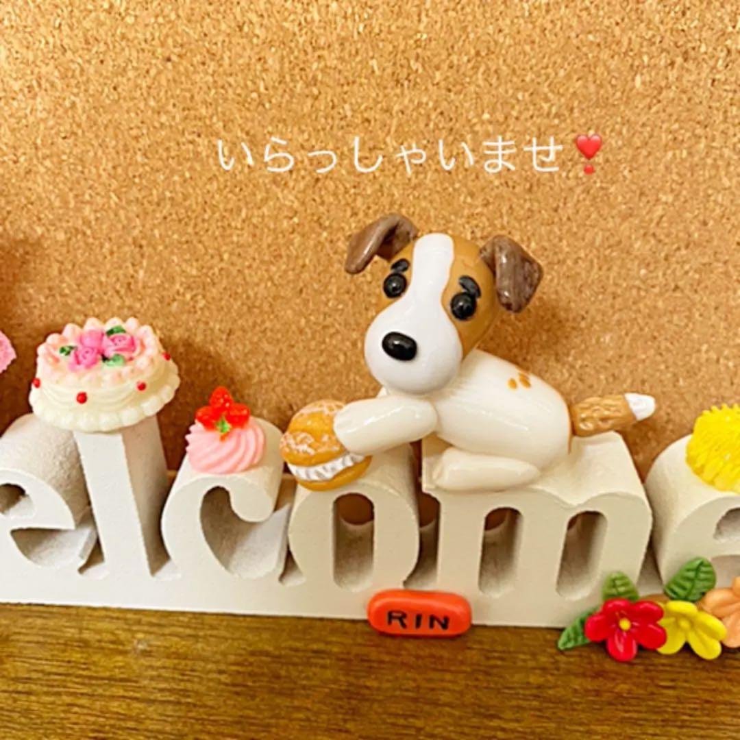さっちー様♥️ジャックラッセルテリア ウェルカムボード
