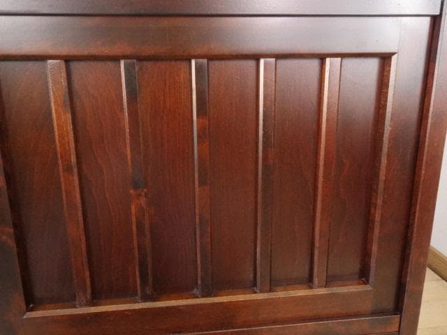 北海道民芸家具　ＨＭ108　茶棚　リビングサイドボード　再塗装済　ＵＳＥＤ