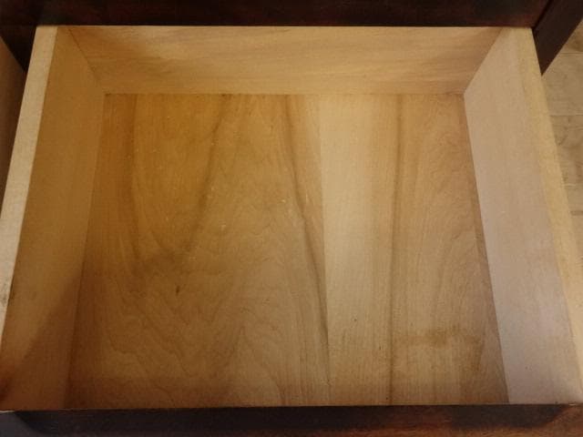 北海道民芸家具　ＨＭ108　茶棚　リビングサイドボード　再塗装済　ＵＳＥＤ