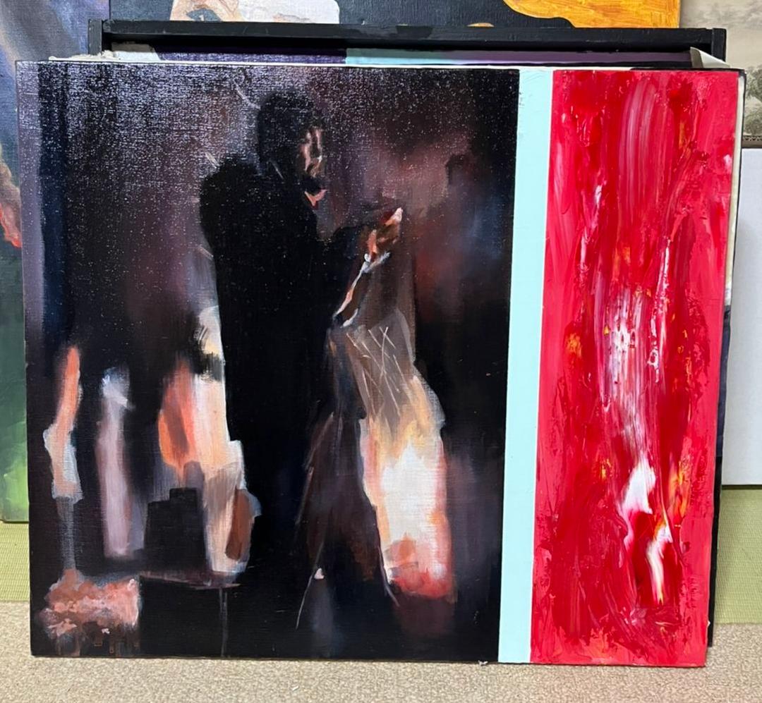 油絵 「まひまっき」絵画 肉筆 F10号