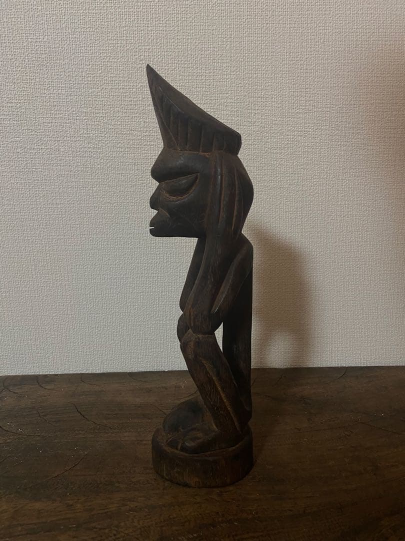 1950〜1960年代 西アフリカ ダン族 木彫像 民藝アフリカ彫刻