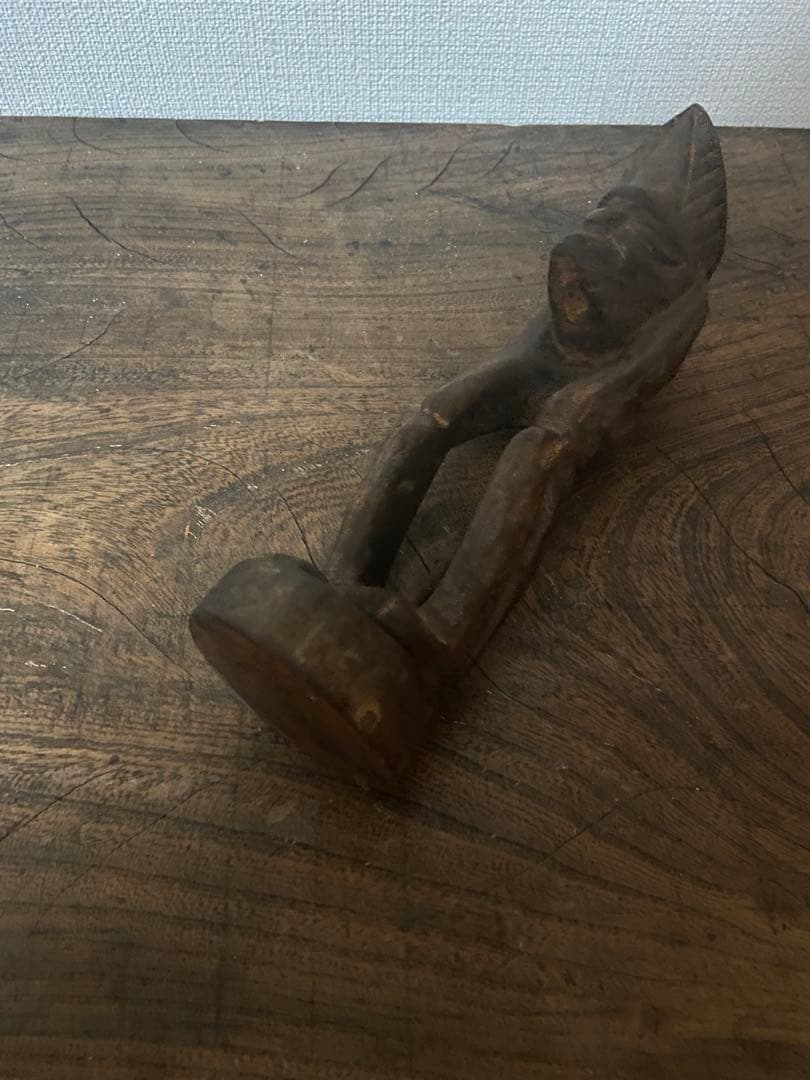 1950〜1960年代 西アフリカ ダン族 木彫像 民藝アフリカ彫刻