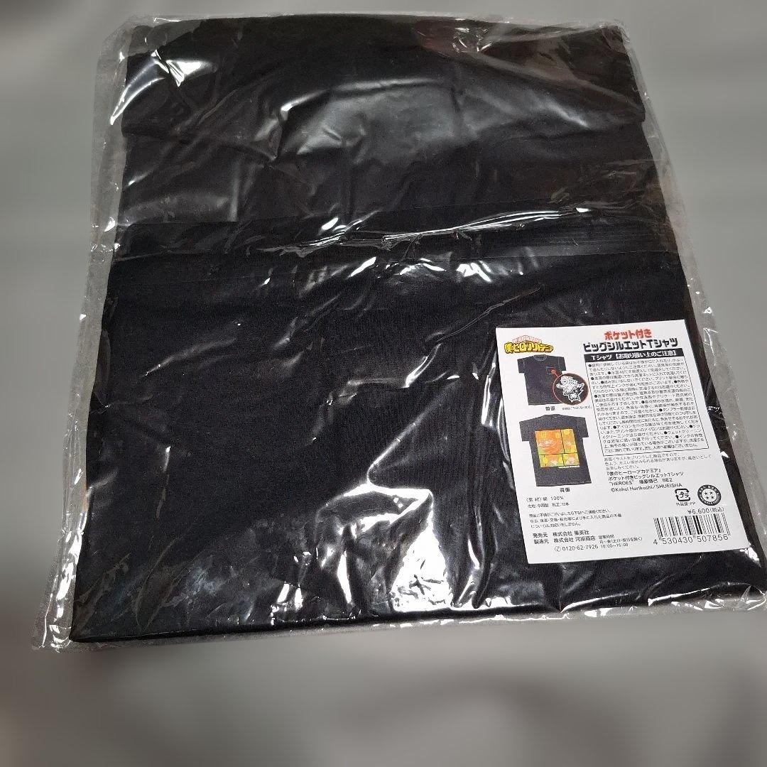 僕のヒーローアカデミア　爆豪勝己　ポケット付きビックシルエットTシャツ