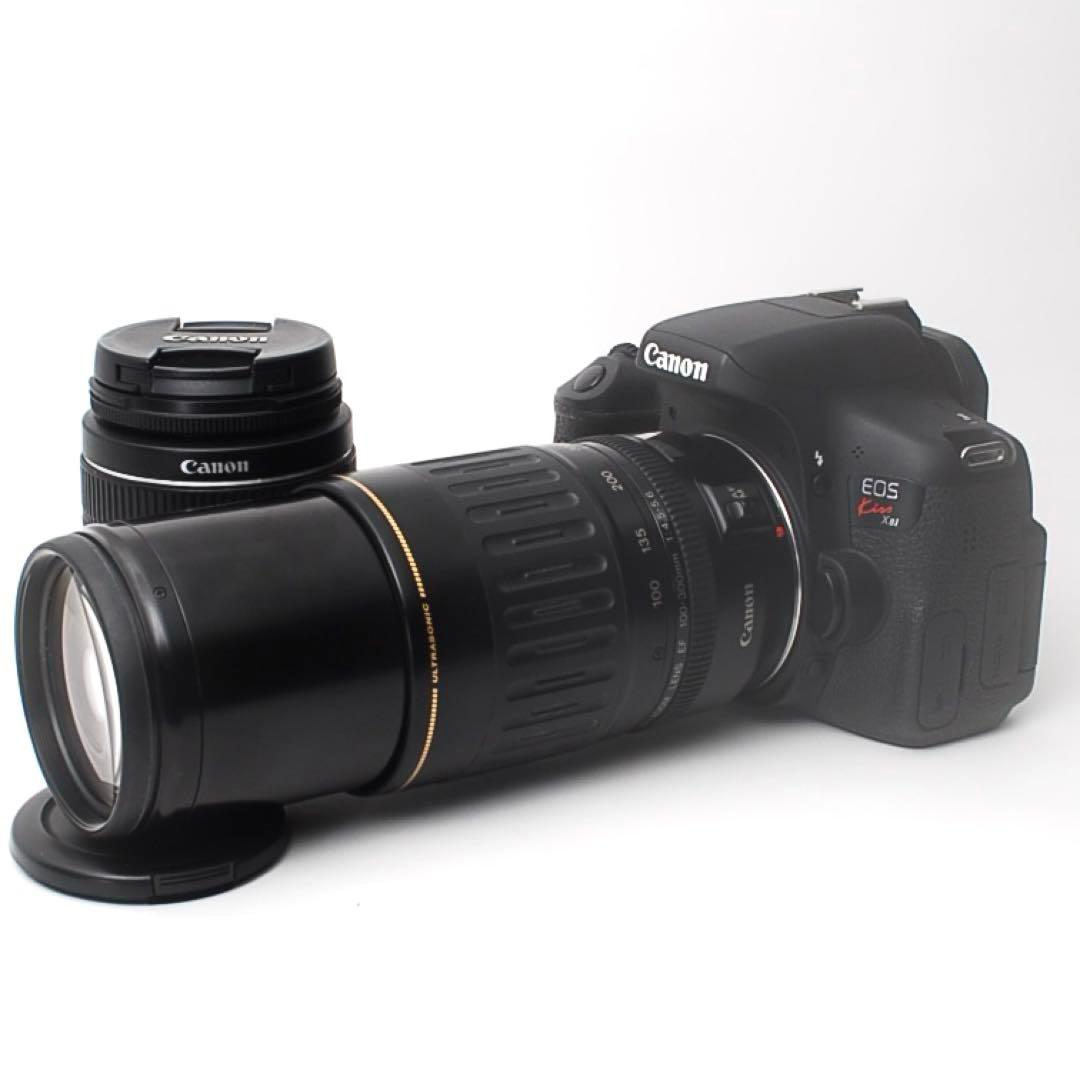 Canon Kiss X8i Wi-Fi ダブルレンズ 初心者
