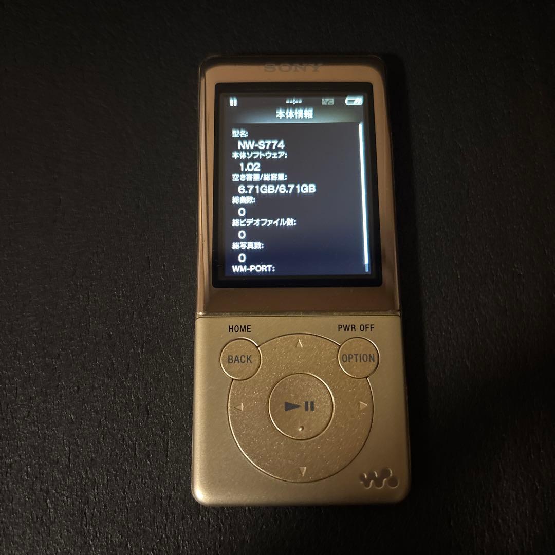 SONY RDP-NWG400B(B) とNW-774