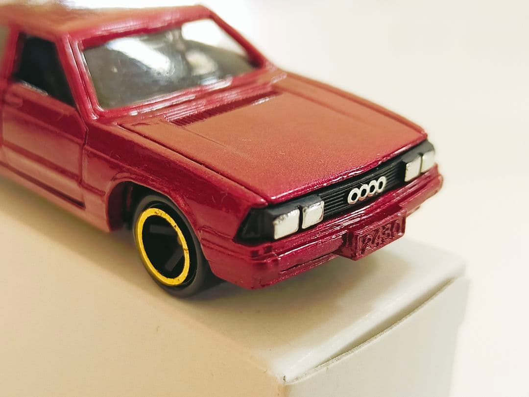 F32-2 アウディ 5000 ターボ ヨーロッパ 輸出 青箱 トミカ 日本製