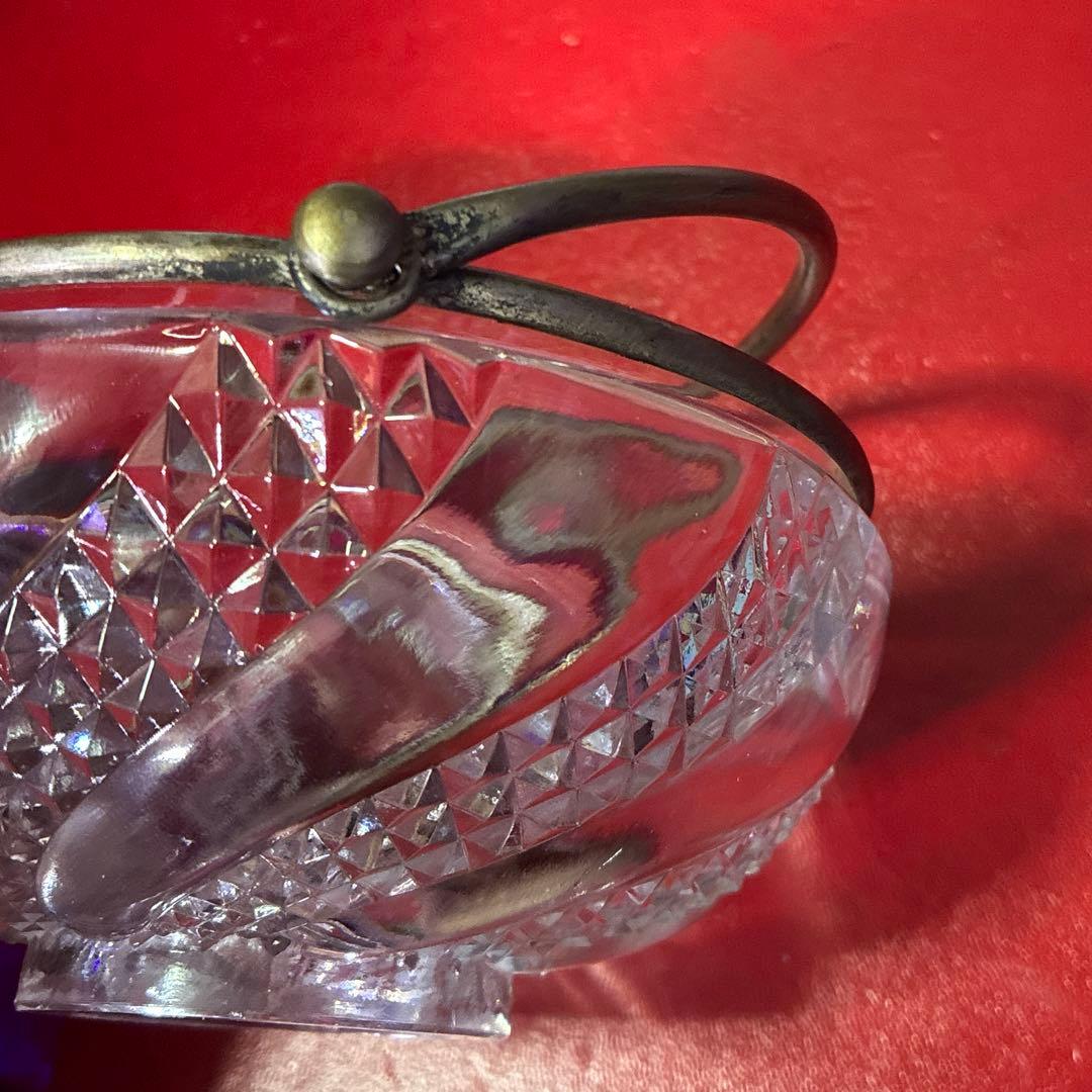 バカラ サーペンティン ボウル　鉢　把手付き 小物入れ　容器