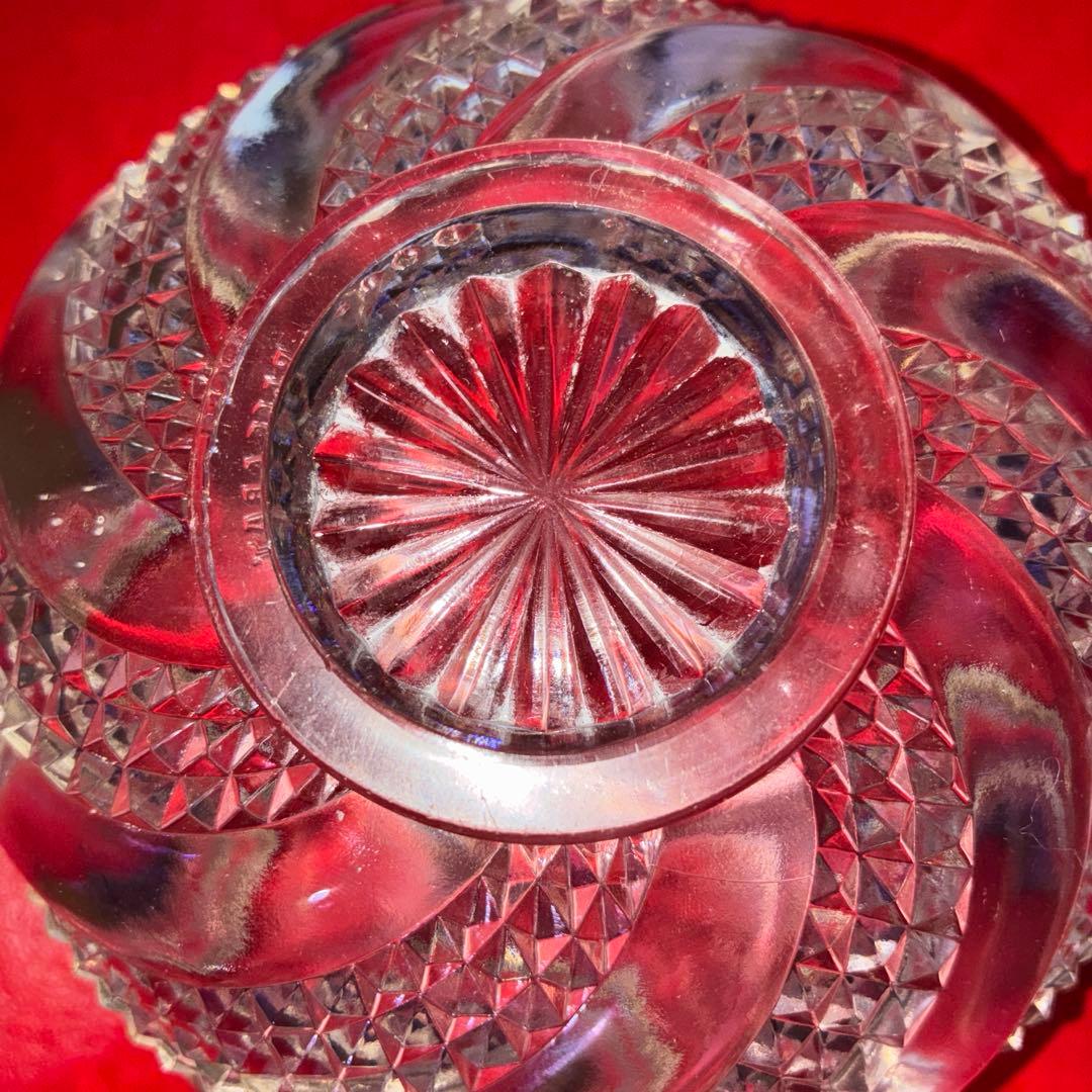 バカラ サーペンティン ボウル　鉢　把手付き 小物入れ　容器