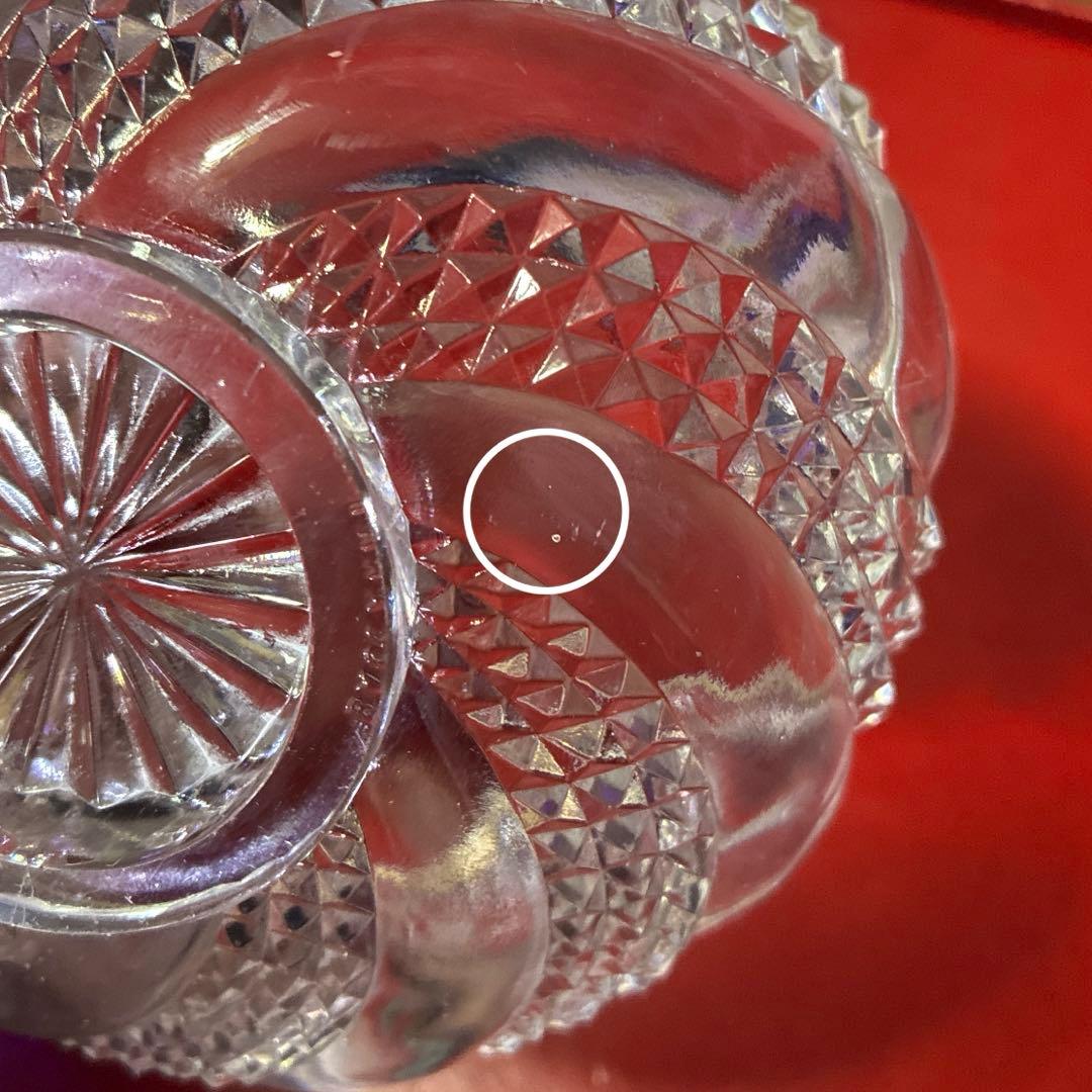 バカラ サーペンティン ボウル　鉢　把手付き 小物入れ　容器