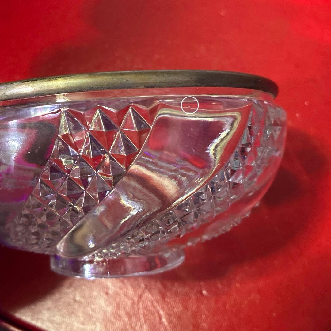 バカラ サーペンティン ボウル　鉢　把手付き 小物入れ　容器