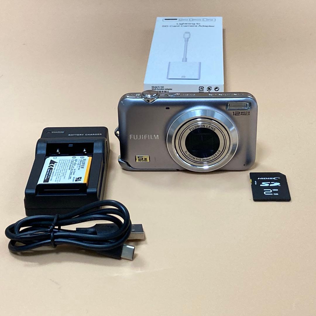 ⚪︎スマホ転送OK⚪︎フジフィルム FINEPIX JX200 SDカード付き