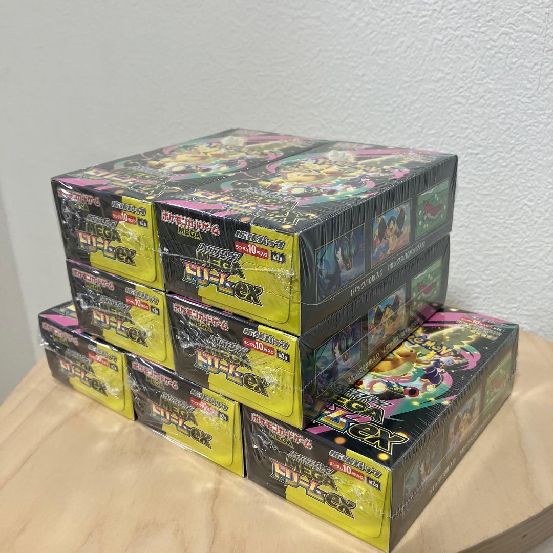 【シュリンク付き】 MEGA ドリームEX 7box ポケモンカード