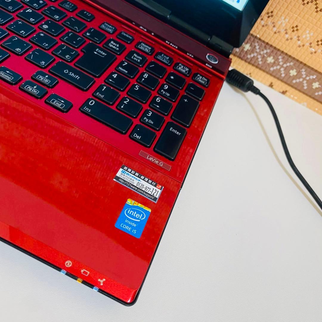 Y977 NECノートパソコン WEBカメラi5メモリ8G高速SSD Win11