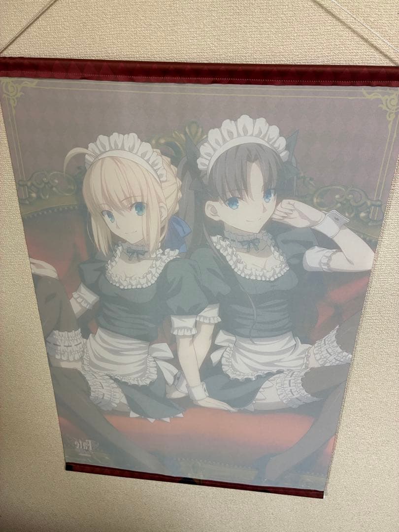 【限定品】Fate タペストリー 3点セット缶バッチなし　コンプティーク