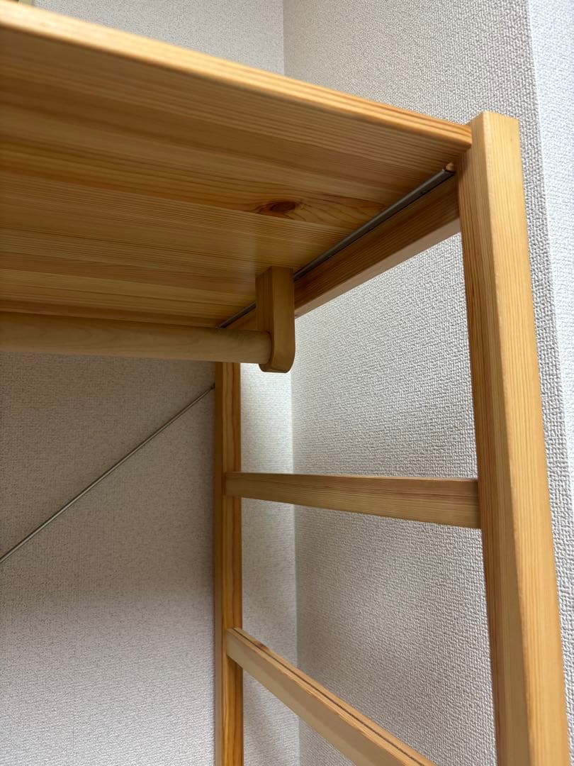 無印良品 パイン材ユニットシェルフ・ワードローブ