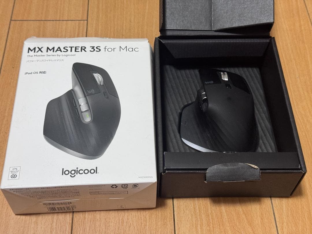 [美品]ロジクール MX MASTER 3 for Mac (Type-C充電)