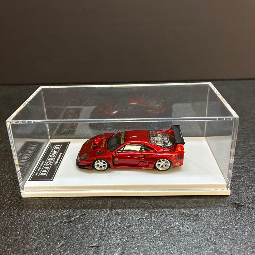 908※ LBWK フェラーリ F40 1/64スケール ダイキャスト ミニカー