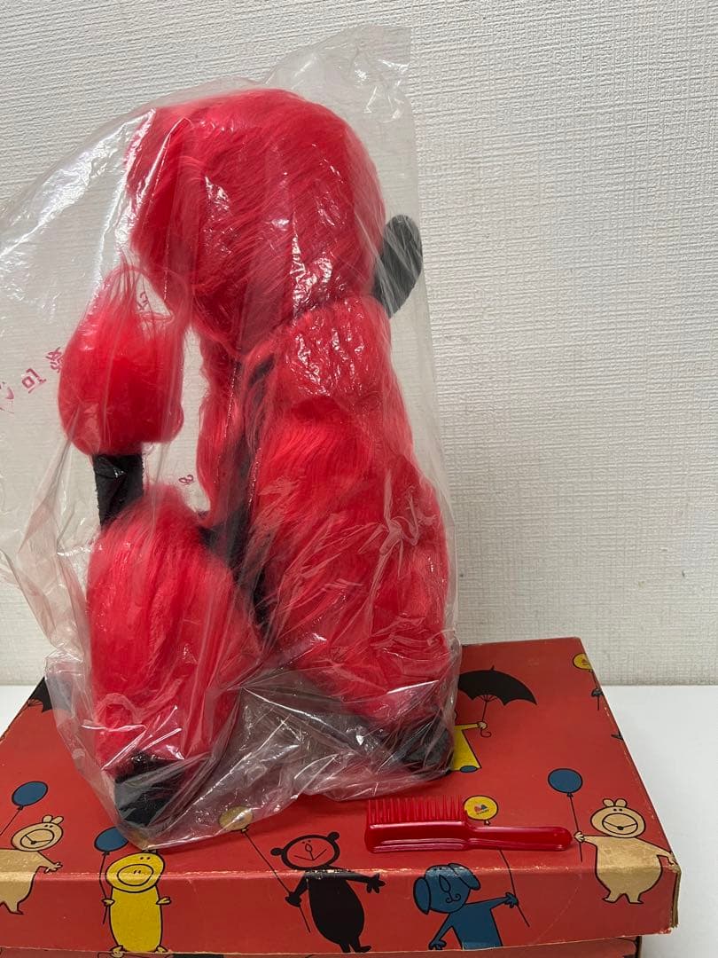 プードルの昭和レトロなぬいぐるみ　SAN-EI TOYS （サンエートイズ）