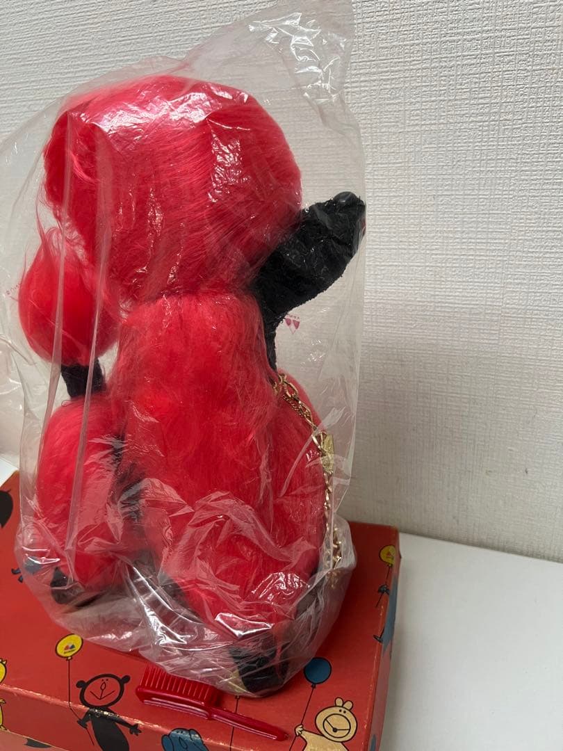 プードルの昭和レトロなぬいぐるみ　SAN-EI TOYS （サンエートイズ）