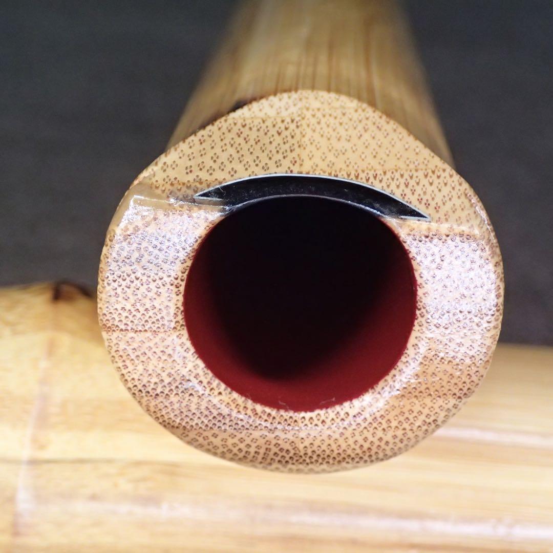 尺八 蝴蝶 高級合竹曲管 二尺三寸(正律Ａ管)