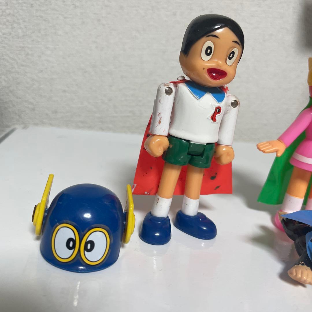 昭和レトロ　バンダイ　ヴィンテージ　超合金　グルグル　パーマン1号2号パー子3号