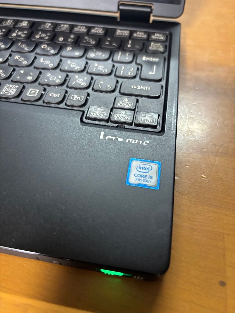 Win11 Panasonic Let’s note CF-RZ6 ブラック