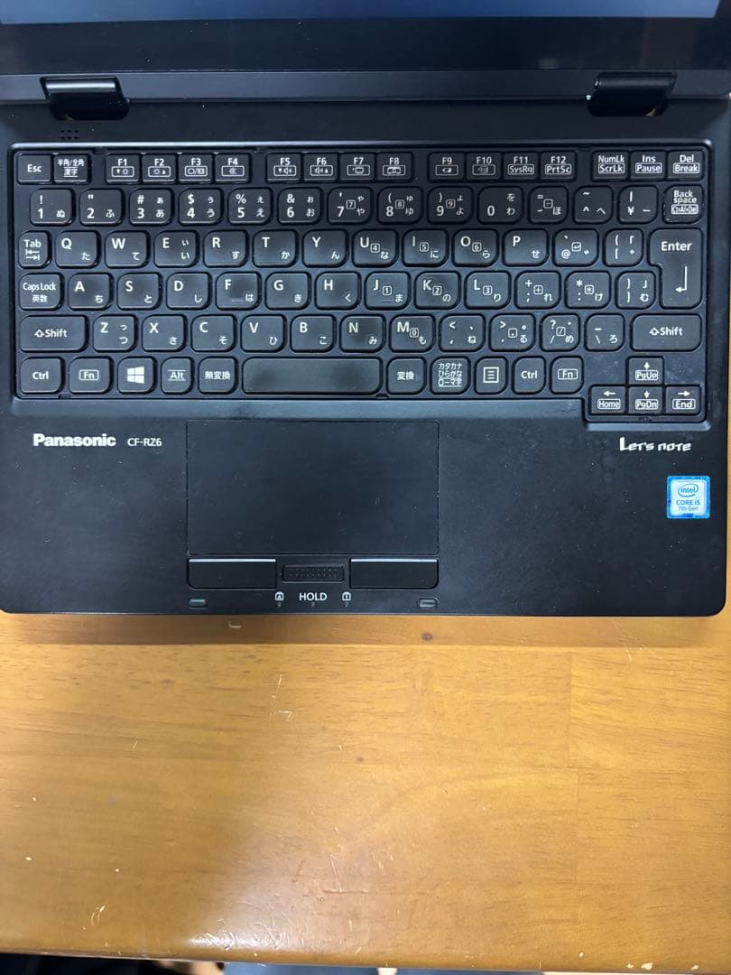 Win11 Panasonic Let’s note CF-RZ6 ブラック