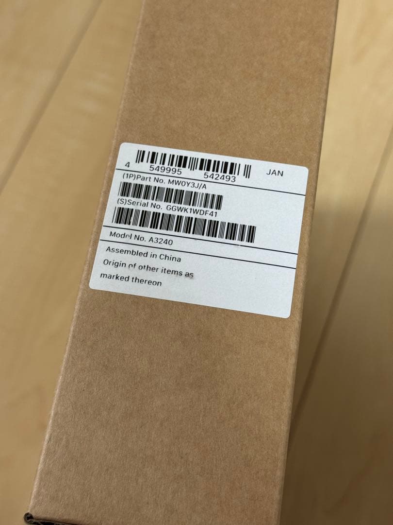 Apple MacBook Air 13インチM4 16GB 256GB SSD