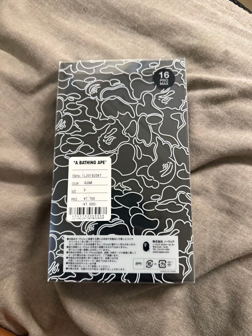 A BATHING APE iPhone 16ProMAX用ケース