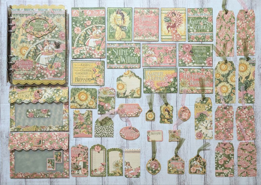 おすそ分けファイル♡ Graphic45・GARDEN GODDESS♡ A5