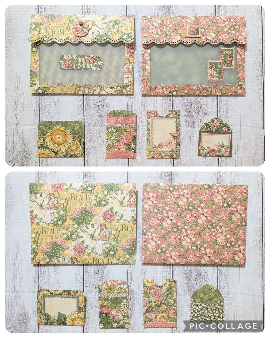 おすそ分けファイル♡ Graphic45・GARDEN GODDESS♡ A5