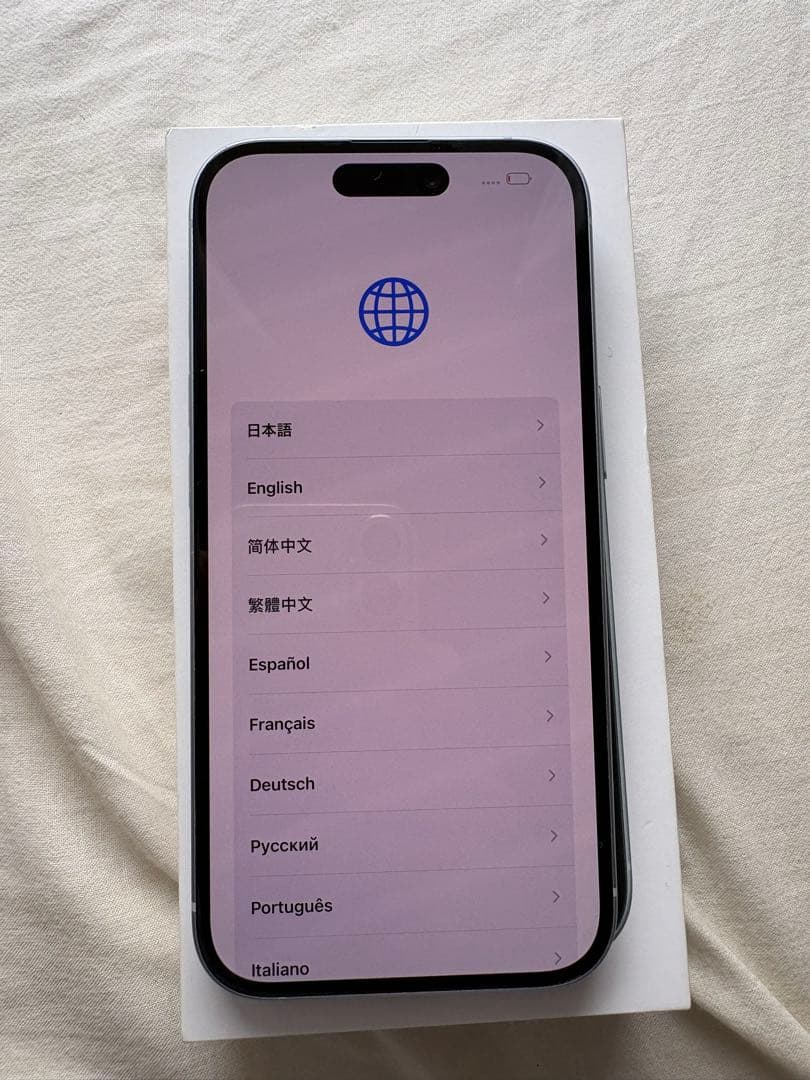 iPhone15 256GB ブルー バッテリー86%